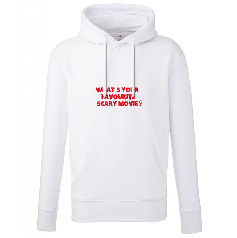 What's Your Favourite Scary Movie - Scream Hoodie
