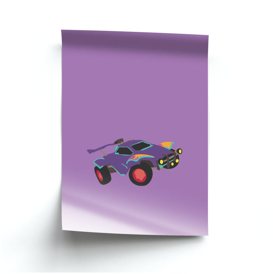 Purple Octane - Rocket League Poster