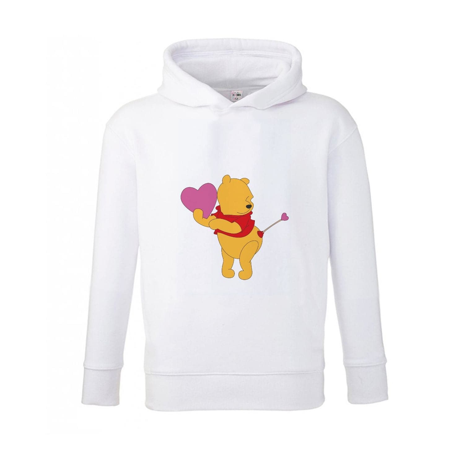 Cupid Pooh Valentine's Kids Hoodie