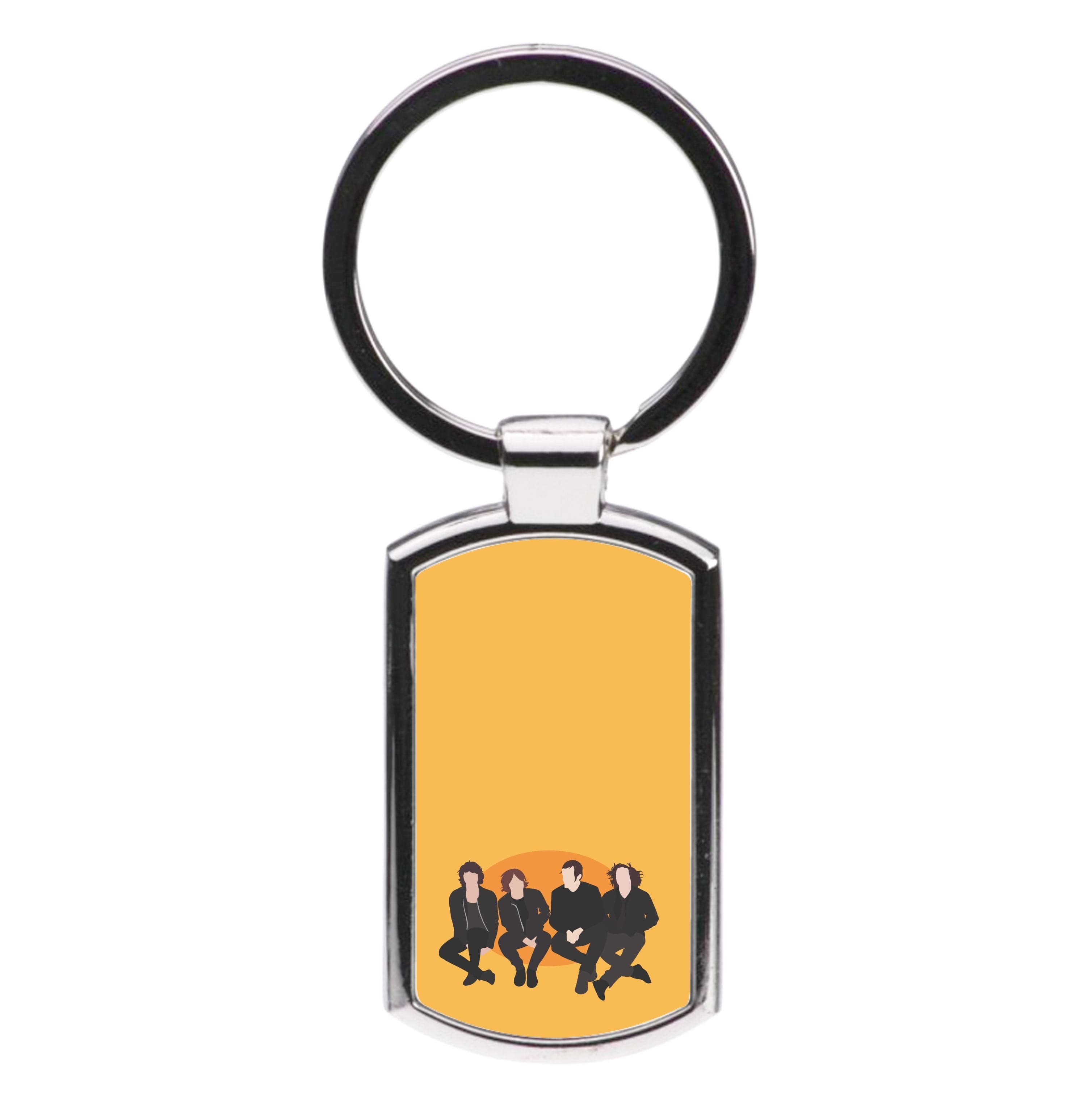 Sitting Down Luxury Keyring