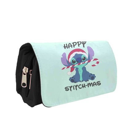 Happy Blue Alienmas - Christmas Pencil Case