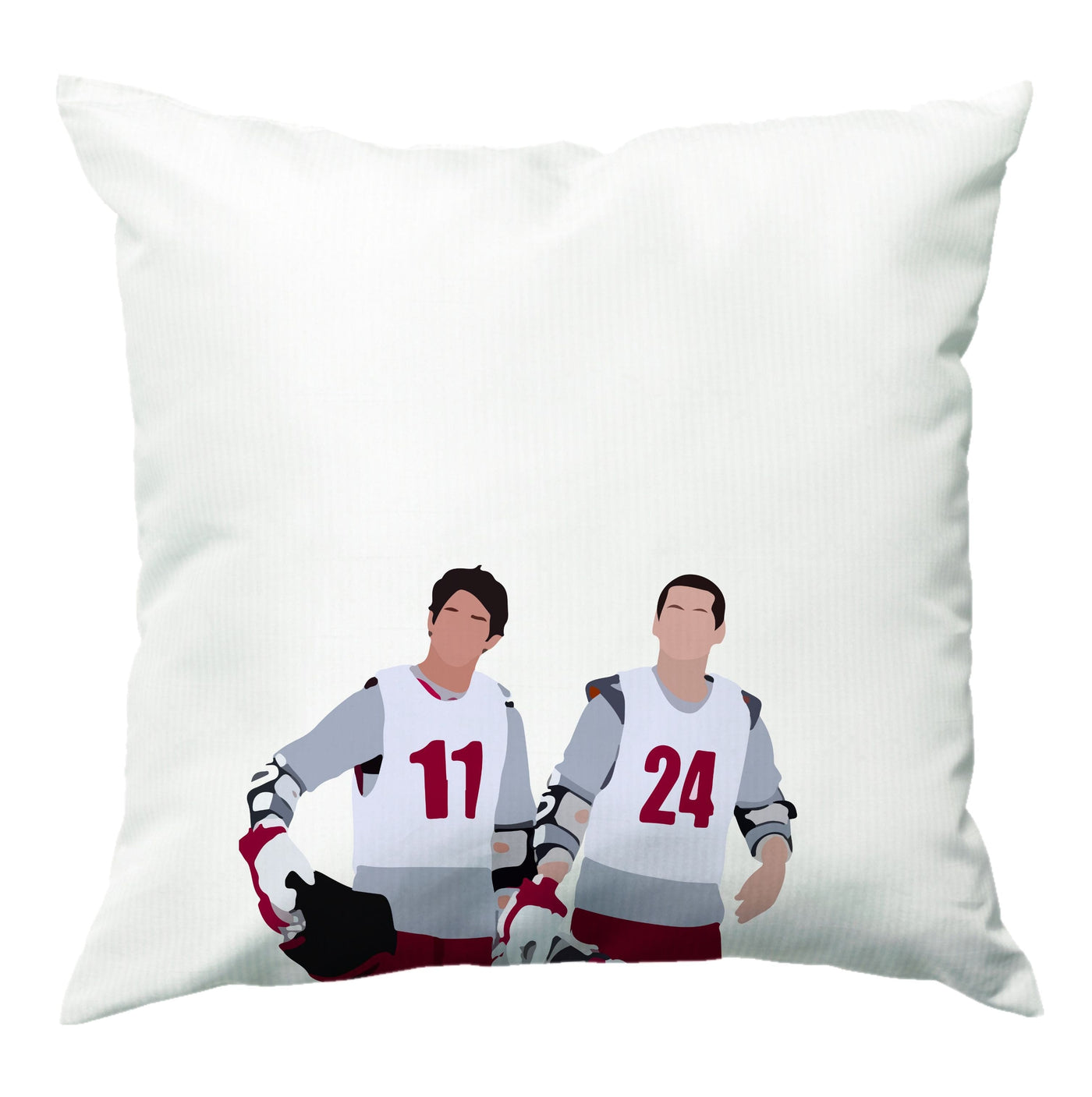 Scott and Stiles Football - Teen Wolf  Cushion