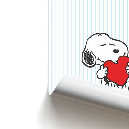 Snoopy - Valentine's Day Poster