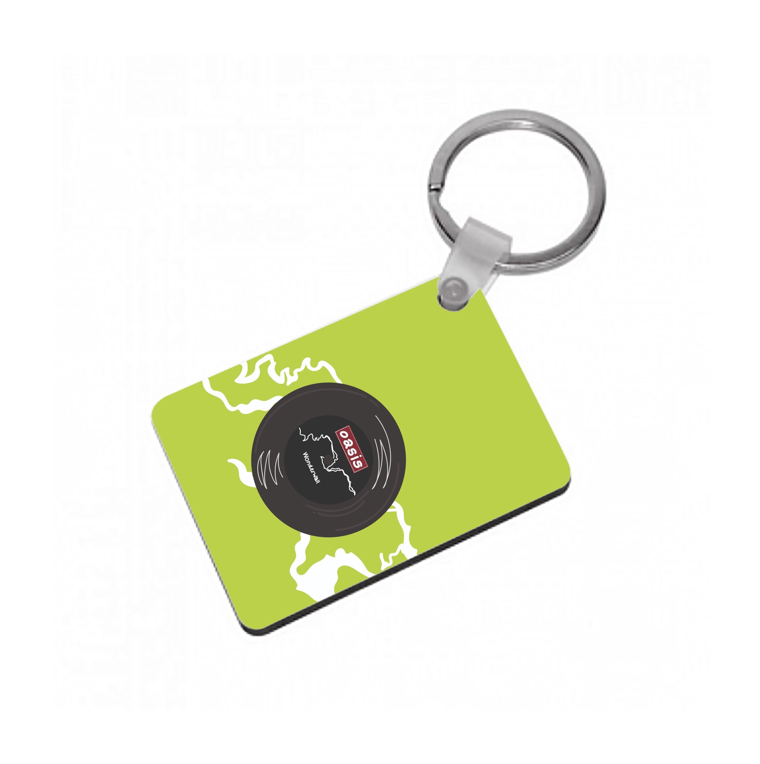 Wonderwall Record Keyring