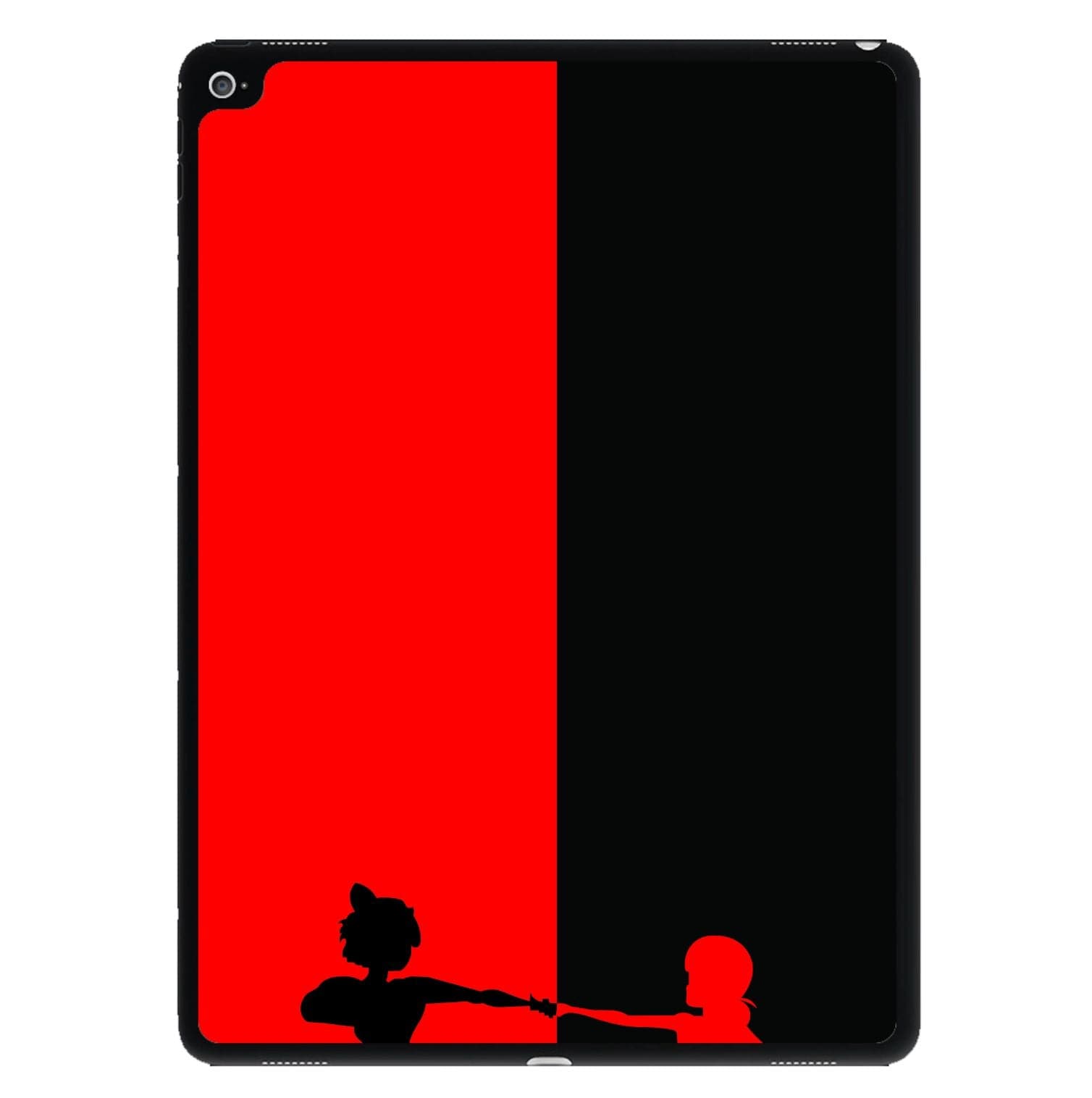 Red And Black iPad Case