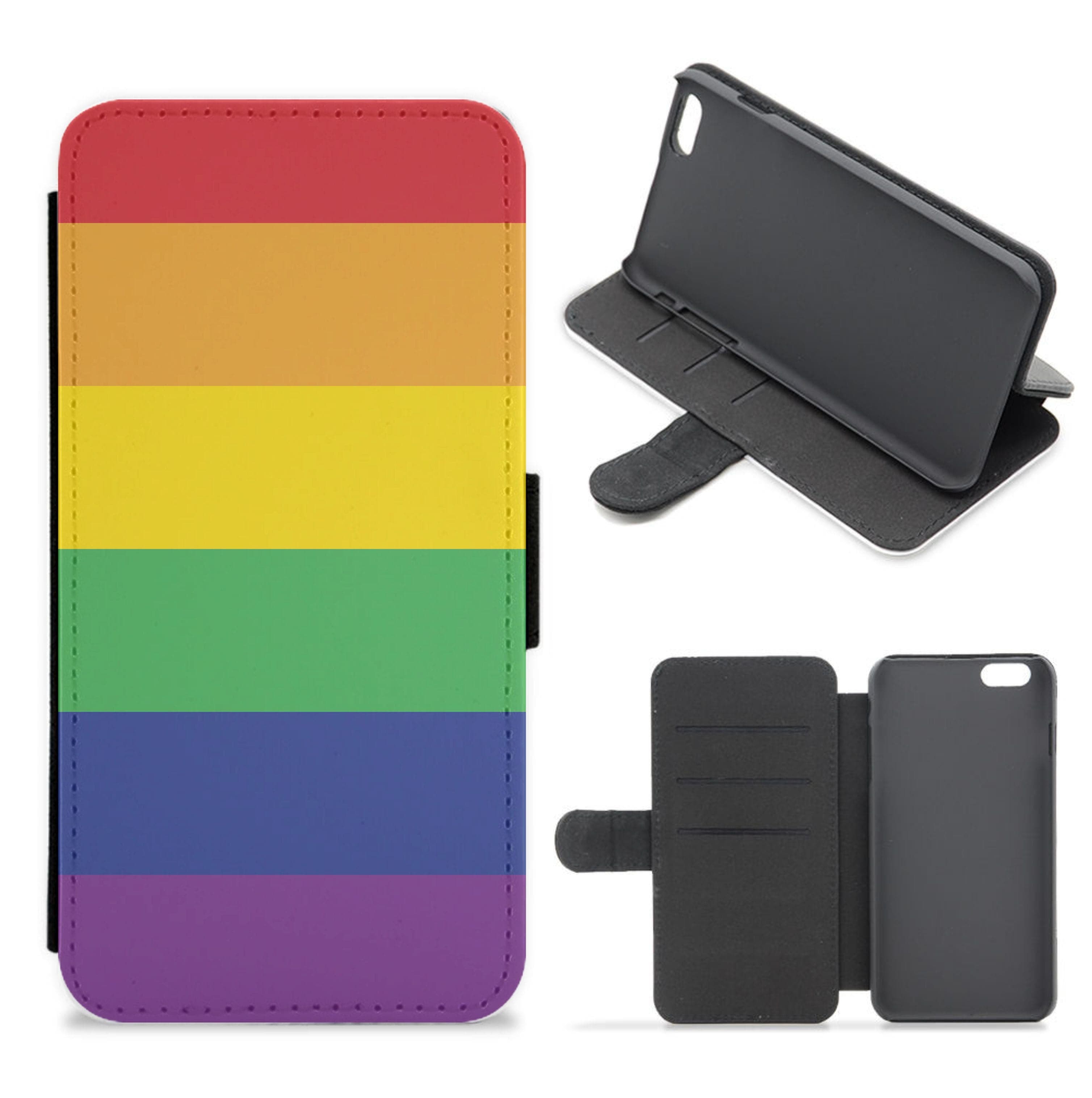 Pride Flag Flip / Wallet Phone Case