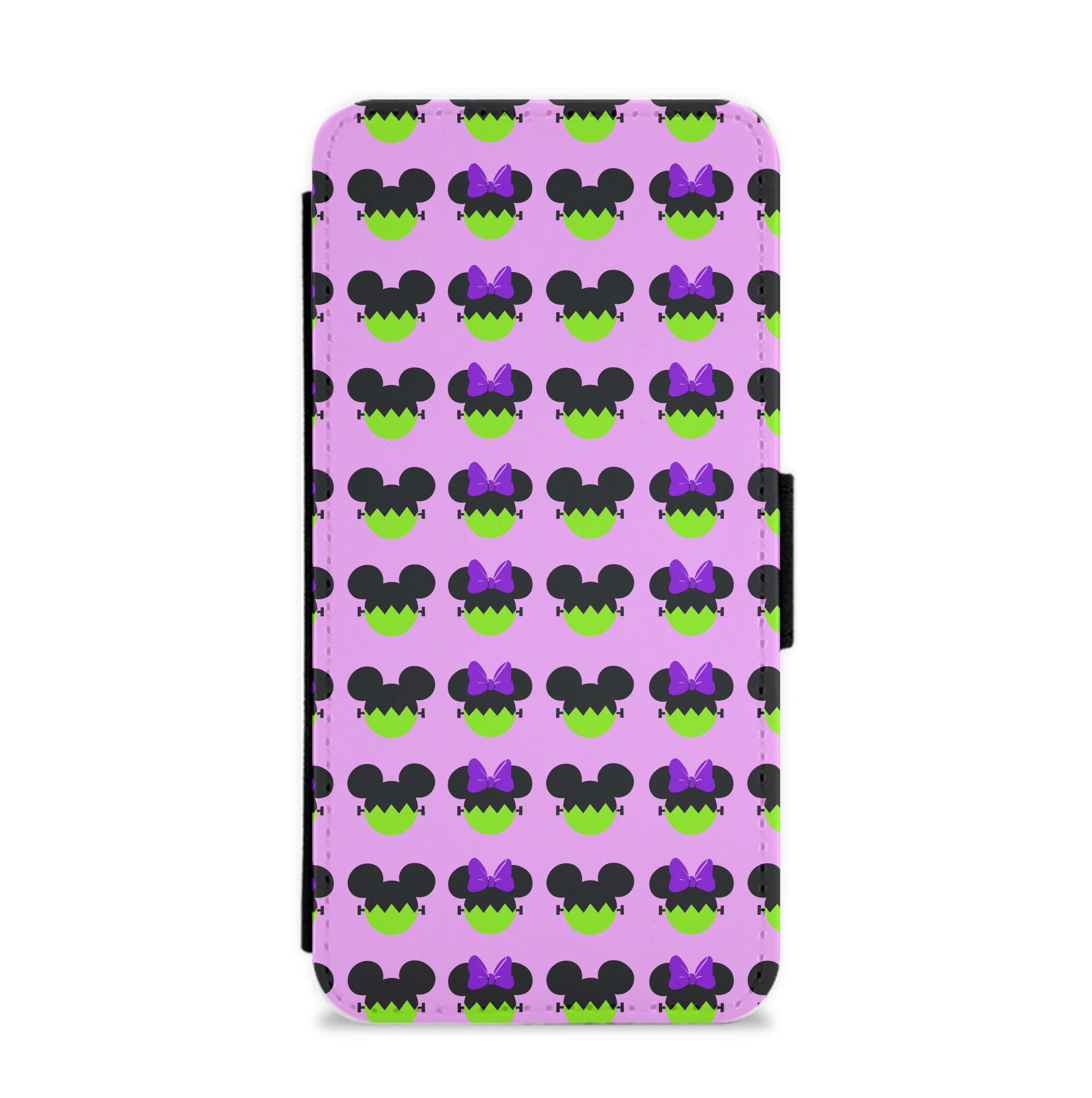 Frankenstein Mice Pattern Halloween Flip / Wallet Phone Case