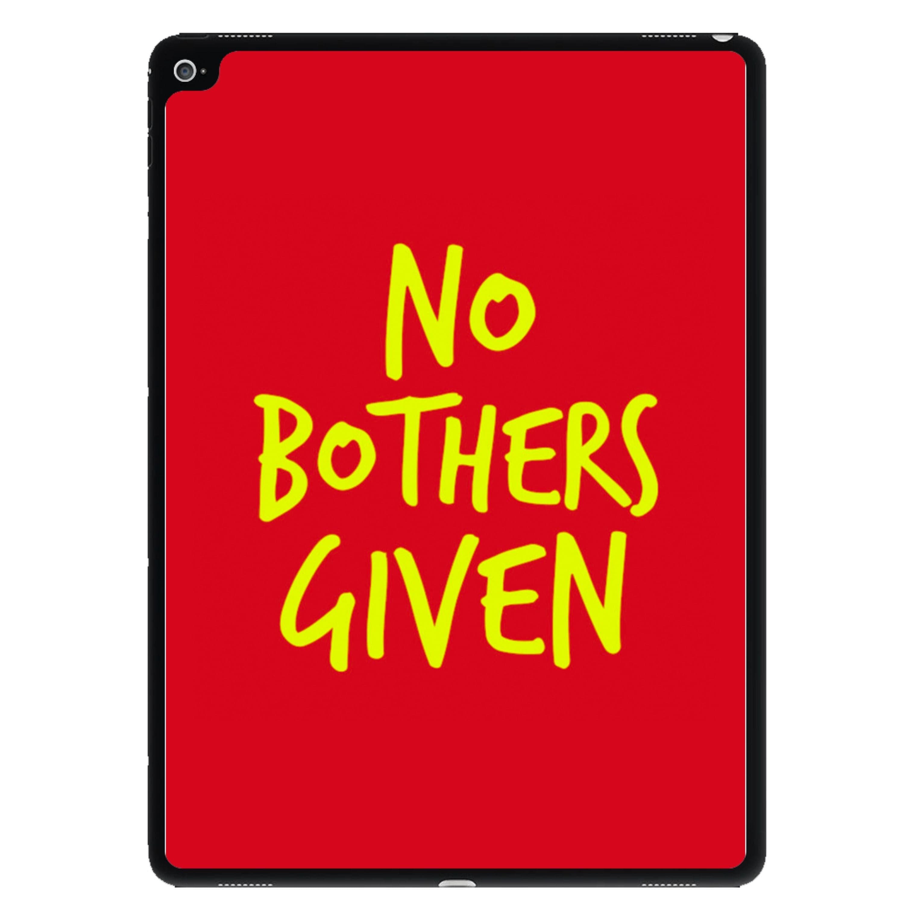 No Bothers Given - Winnie Disney iPad Case