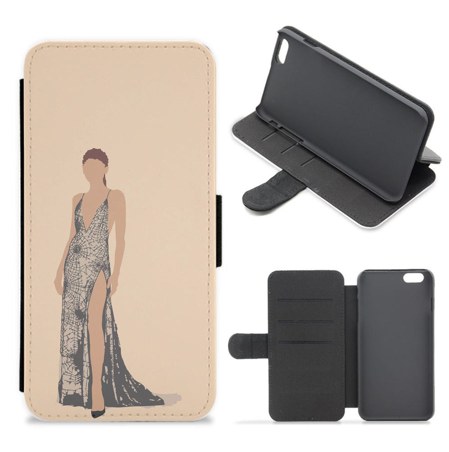 Web Dress - Zendaya Flip / Wallet Phone Case