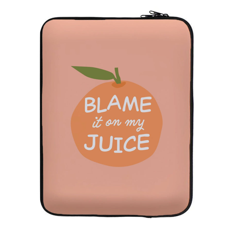 Blame It On My Juice - Lizzo Laptop Sleeve