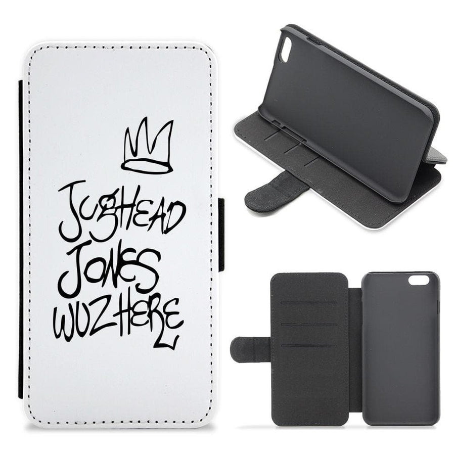 Jughead Jones Woz Here - Riverdale Flip / Wallet Phone Case - Fun Cases