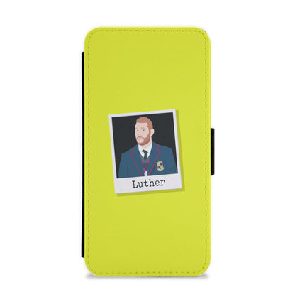 Sticker Luther - Umbrella Academy Flip / Wallet Phone Case