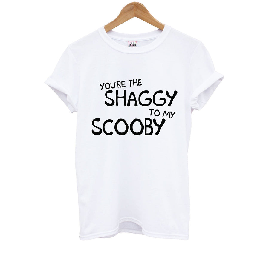 You're The Shaggy To My Scooby - Scooby Doo Kids T-Shirt