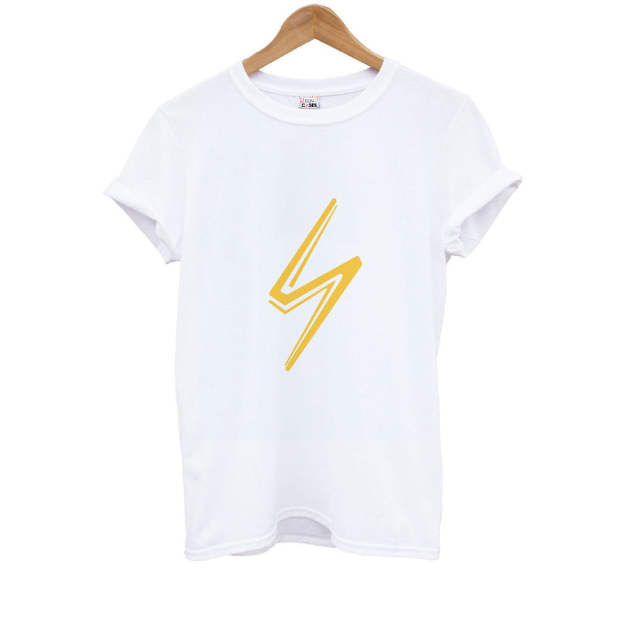 Lightning Bolt - Ms Marvel Kids T-Shirt