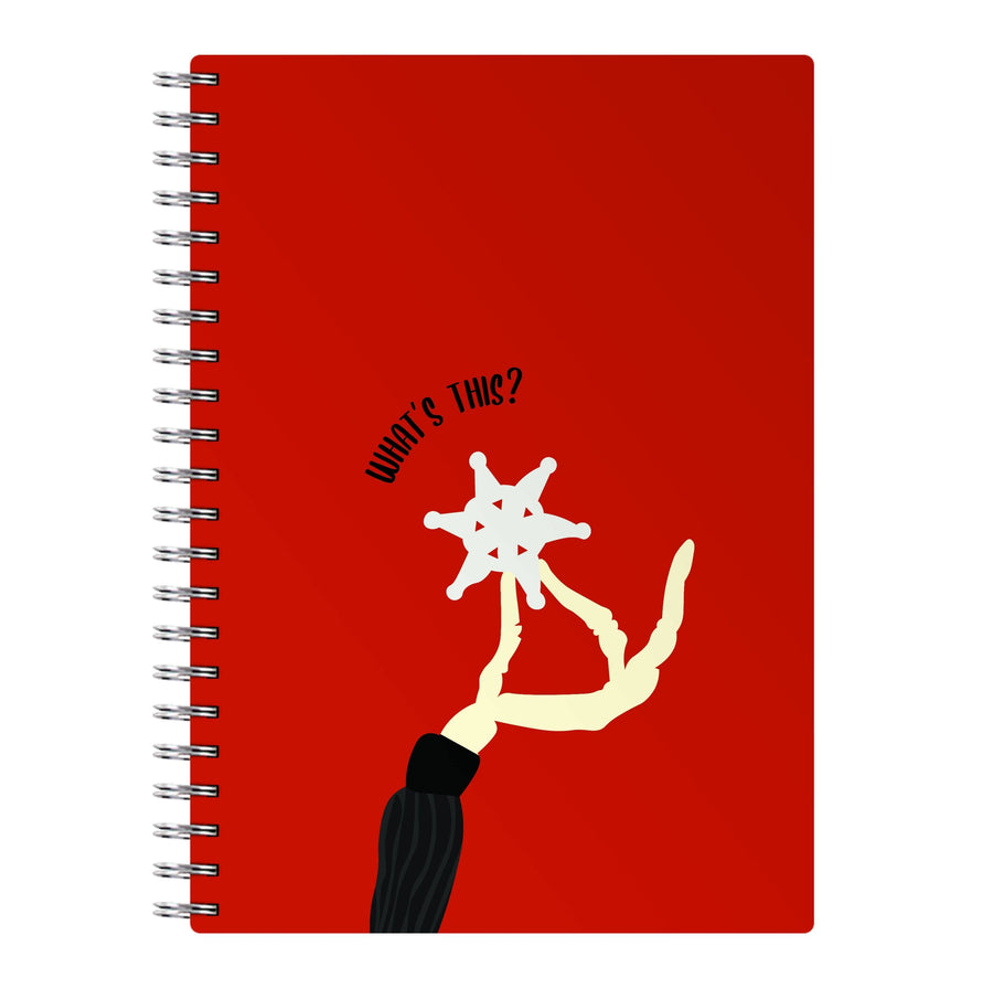 What's This - The Nightmare Before Christmas Notebook