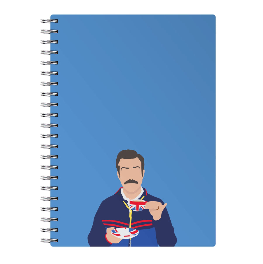 Ted Drinking Tea - Ted Lasso Notebook