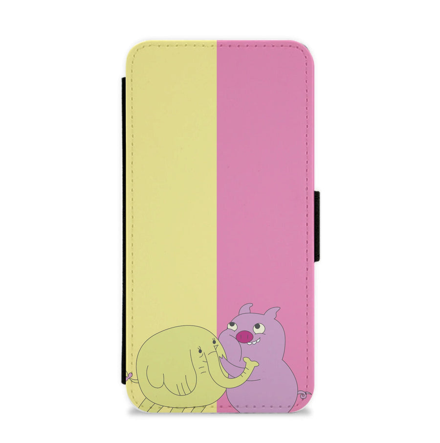 Tree Trunks - Adventure Time Flip / Wallet Phone Case