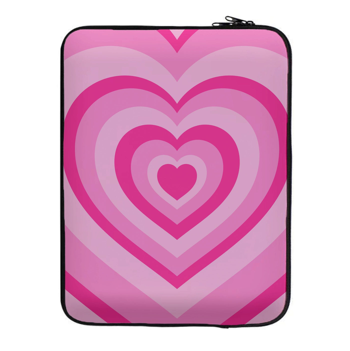 Pink - Colourful Hearts Laptop Sleeve