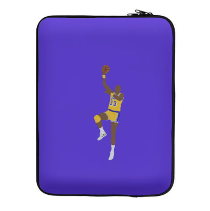 Abdul-Jabbar - Basketball Laptop Sleeve