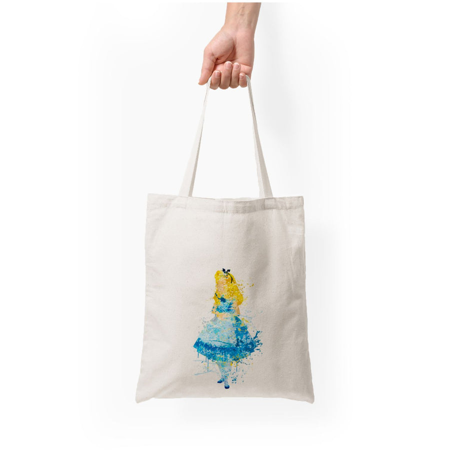 Watercolour Alice in Wonderland Disney Tote Bag