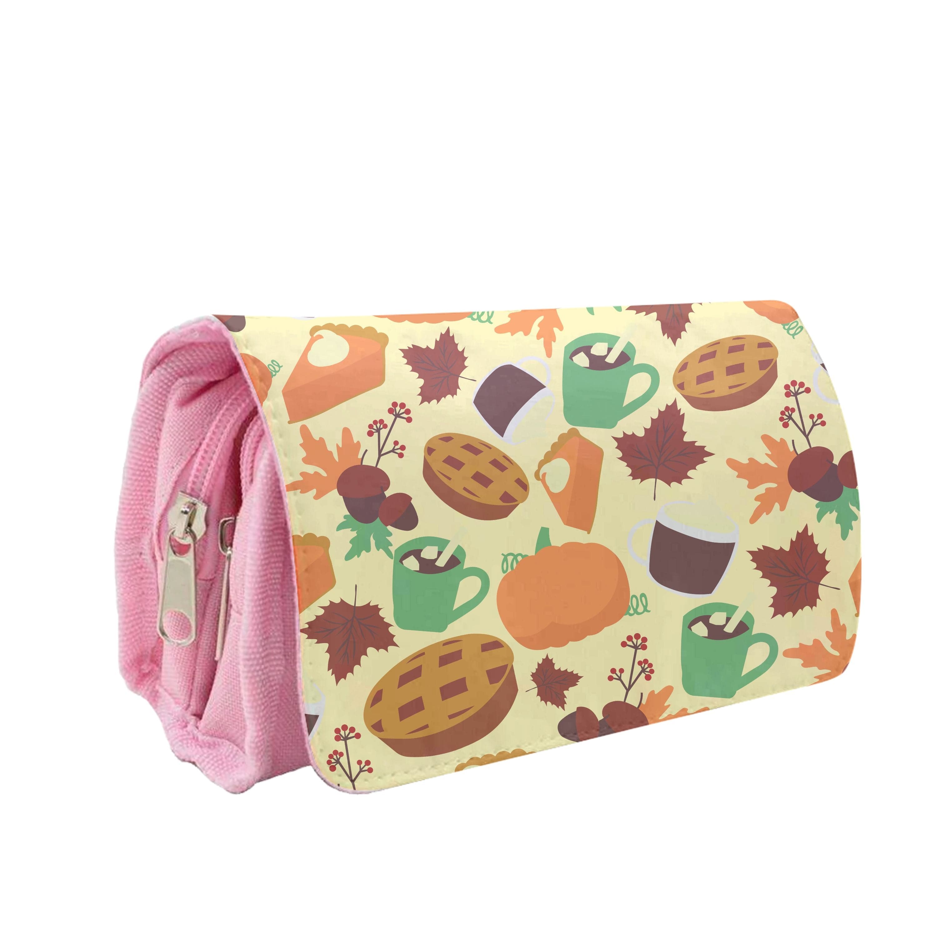 Fall Pattern Pencil Case