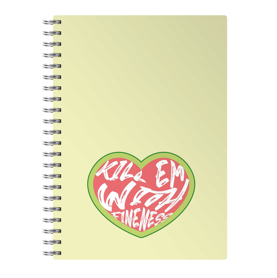 Kill Em With Kindness - Summer Quotes Notebook