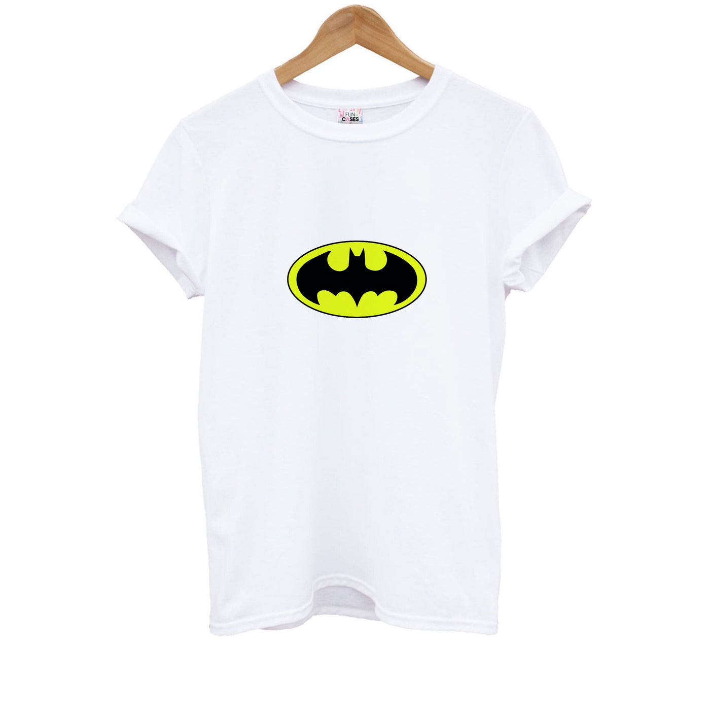 Black Batman Logo Kids T-Shirt