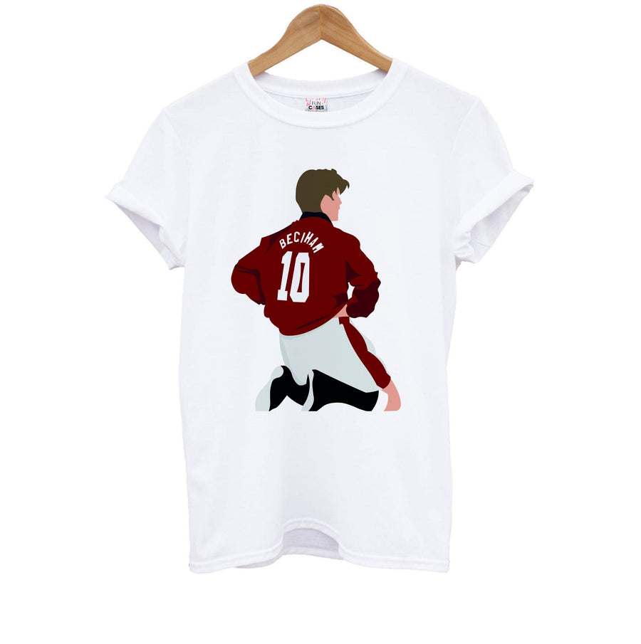 David Beckham - Football Kids T-Shirt