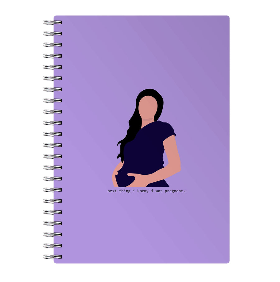 Next thing I knew, I was pregnant - Kylie Jenner Notebook
