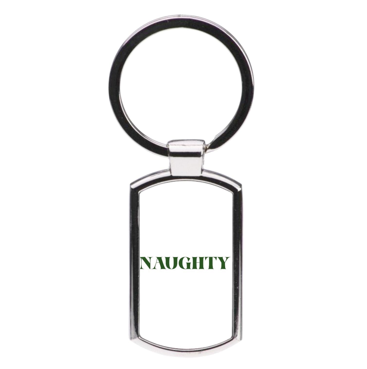 Naughty - Naughty Or Nice  Luxury Keyring