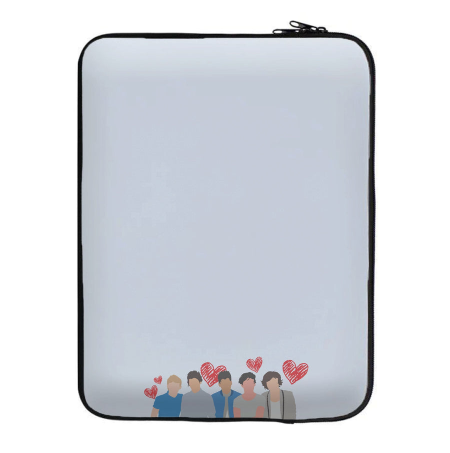 Love Band - One Direction Laptop Sleeve