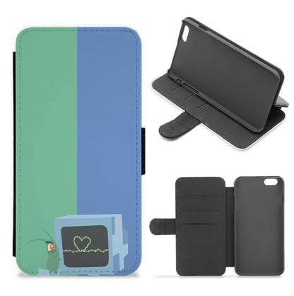 Plankton And Karen Flip / Wallet Phone Case