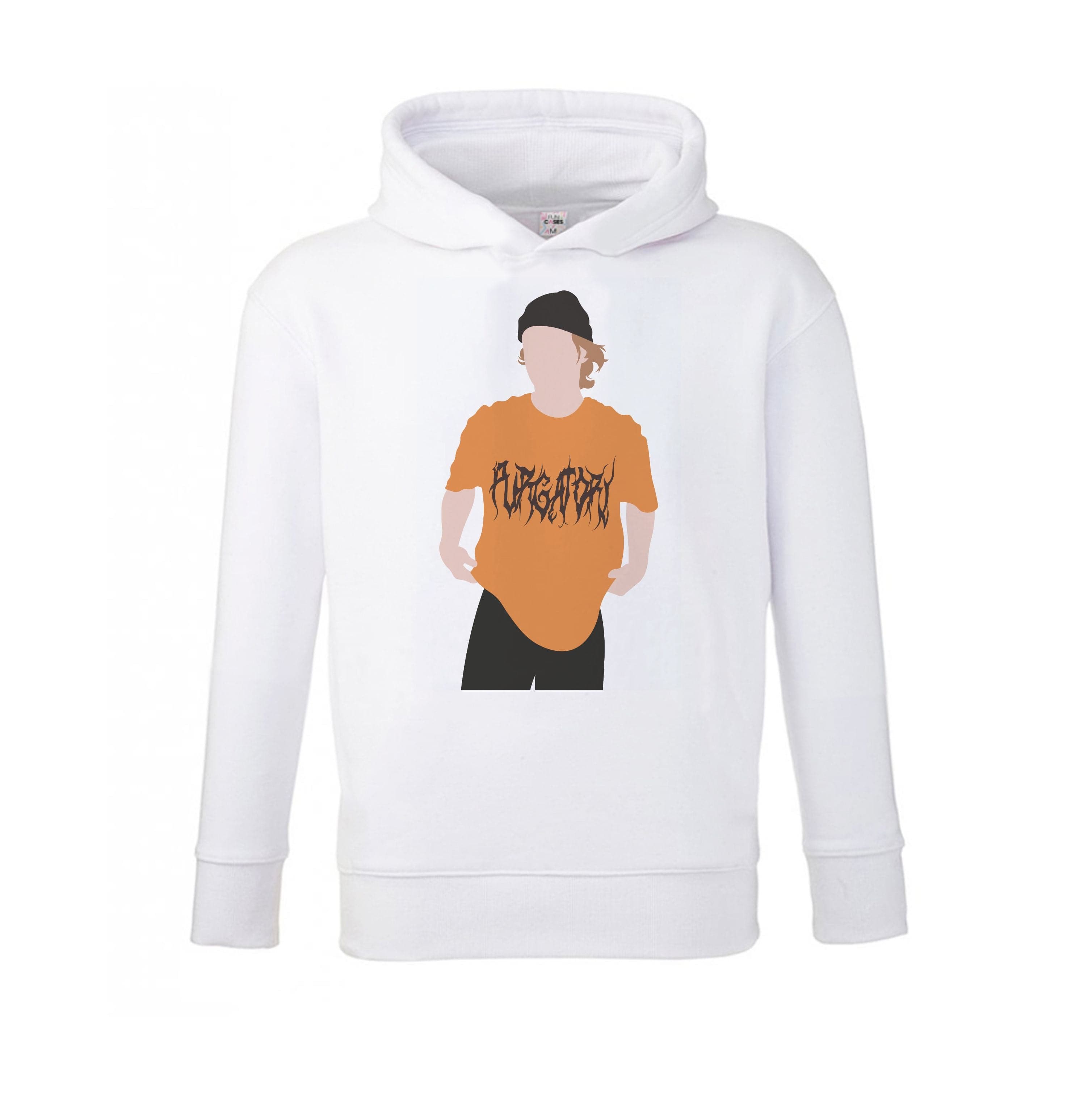 Orange T-shirt - Vinnie Hacker Kids Hoodie