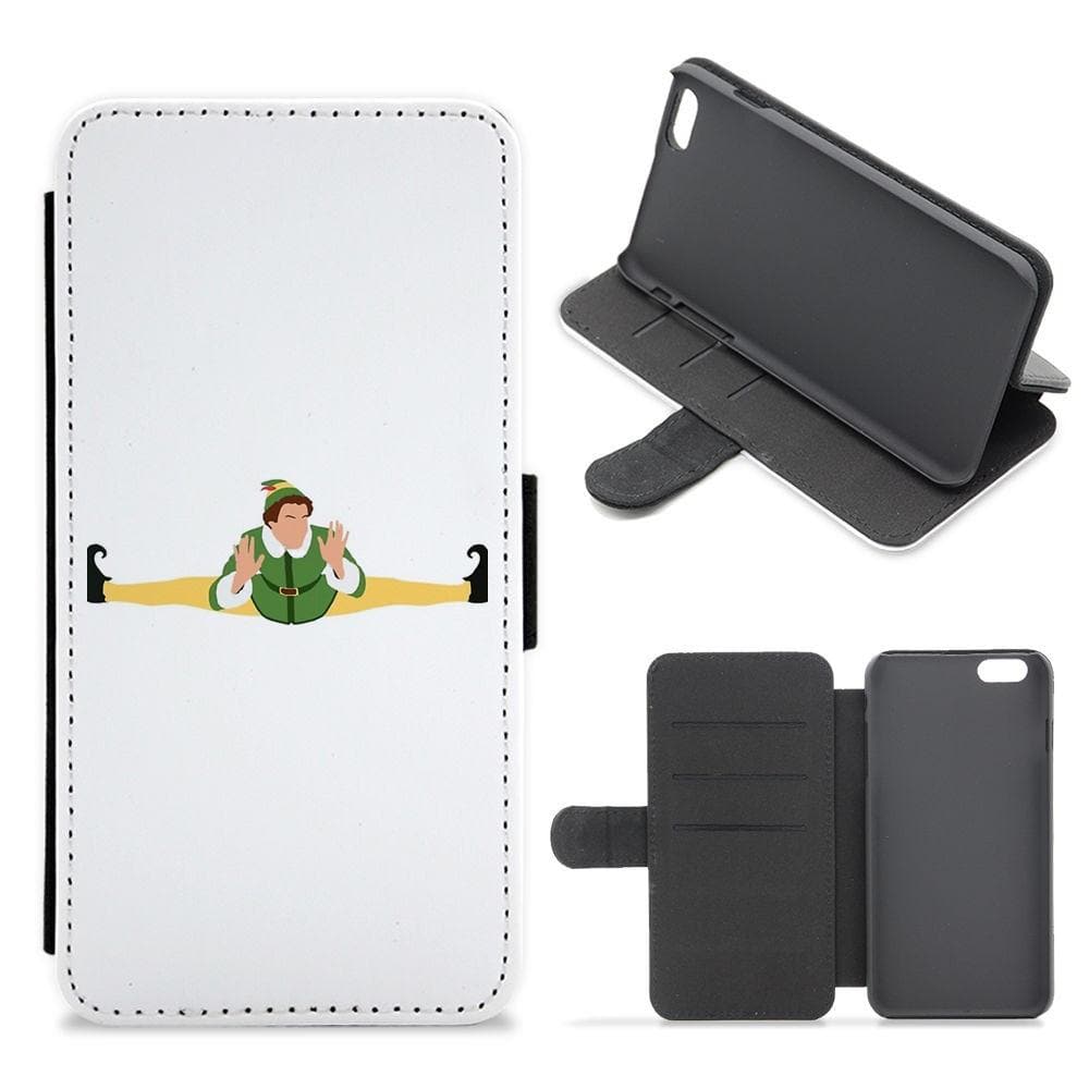 Buddy The Elf Splits Flip / Wallet Phone Case - Fun Cases