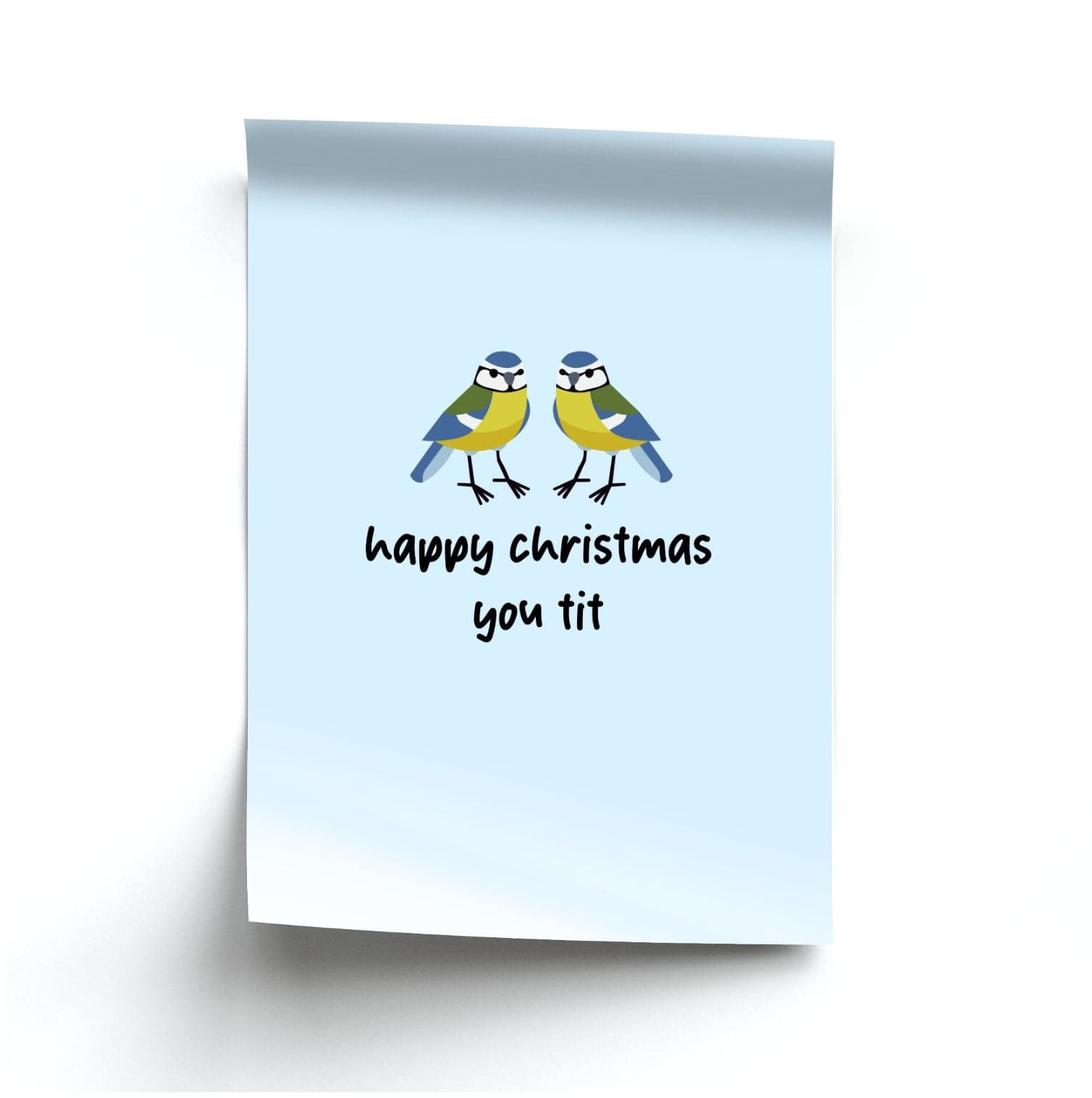 Happy Christmas You Tit - Christmas Poster