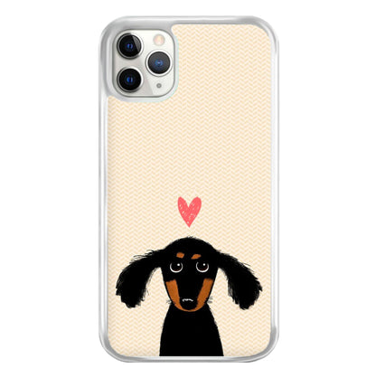 Dachshund Puppy Love Phone Case