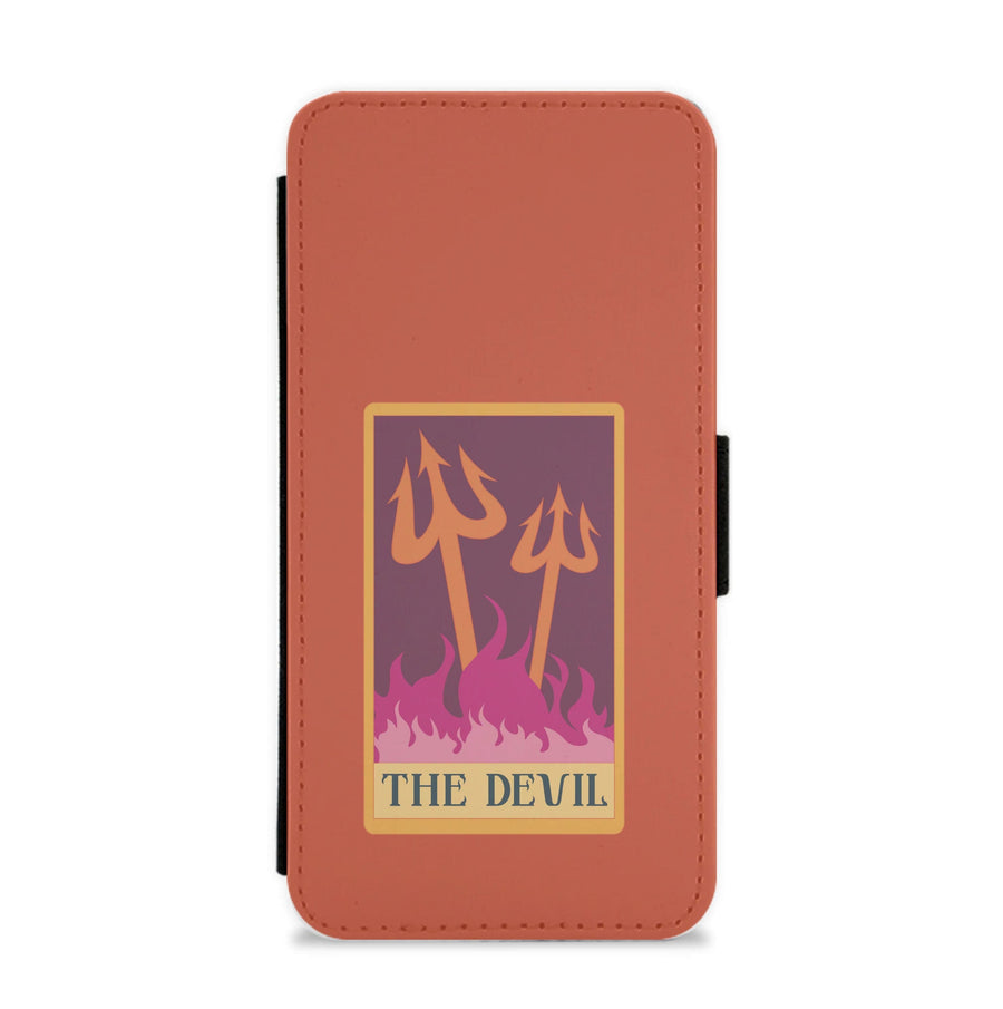 The Devil - Tarot Cards Flip / Wallet Phone Case