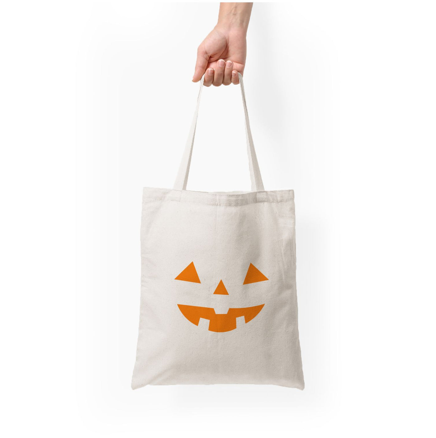 Pumpkin Face - Halloween Tote Bag
