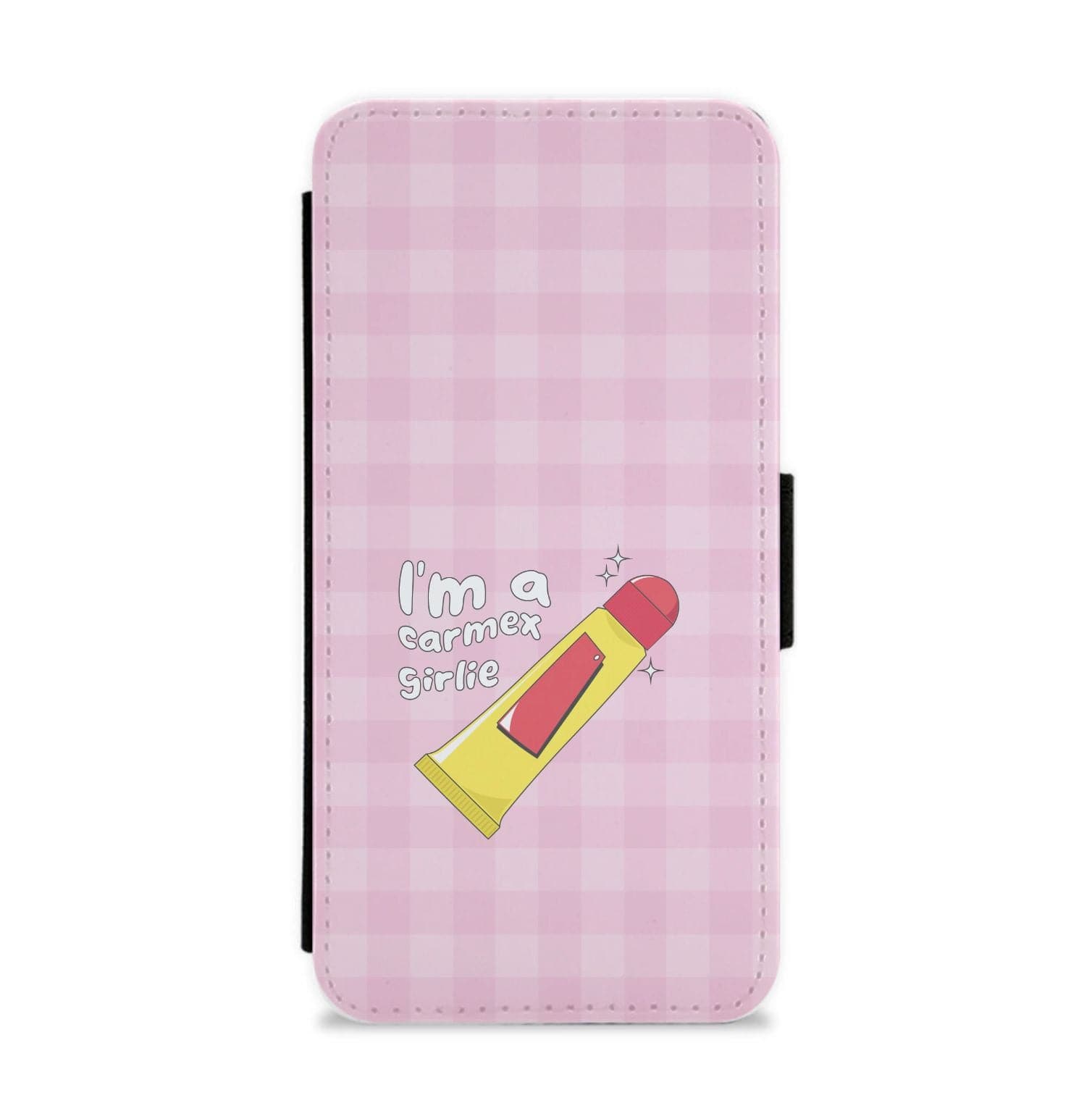 I'm A Carmex Girlie - Chamberlain Flip / Wallet Phone Case