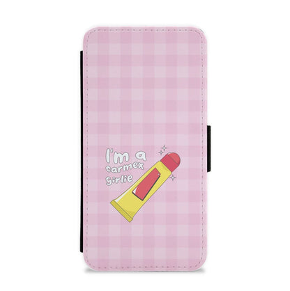 I'm A Carmex Girlie - Chamberlain Flip / Wallet Phone Case