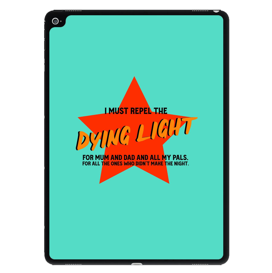 I Must Repel The Dying Light - Sam Fender iPad Case