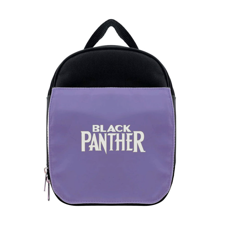 Black Panther Text - Black Panther Lunchbox