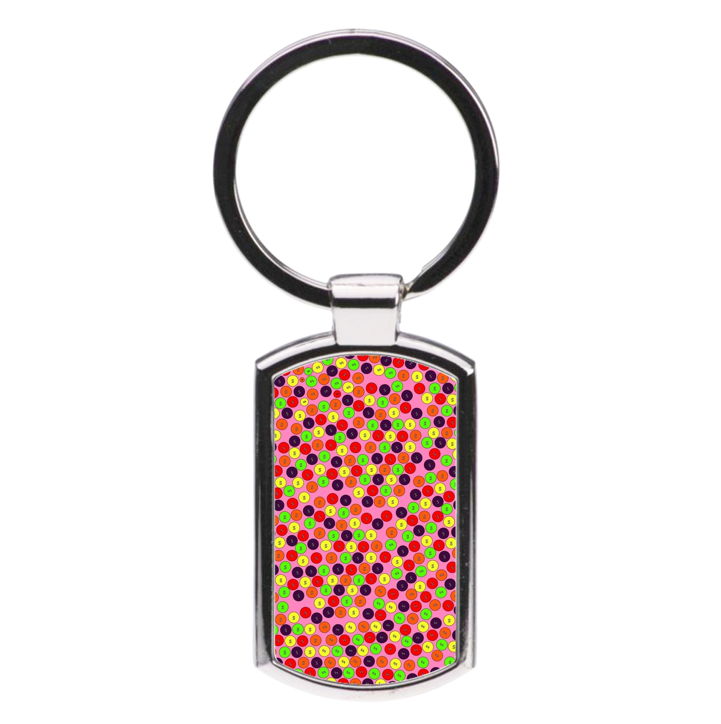 Skittles - Sweets Patterns Luxury Keyring