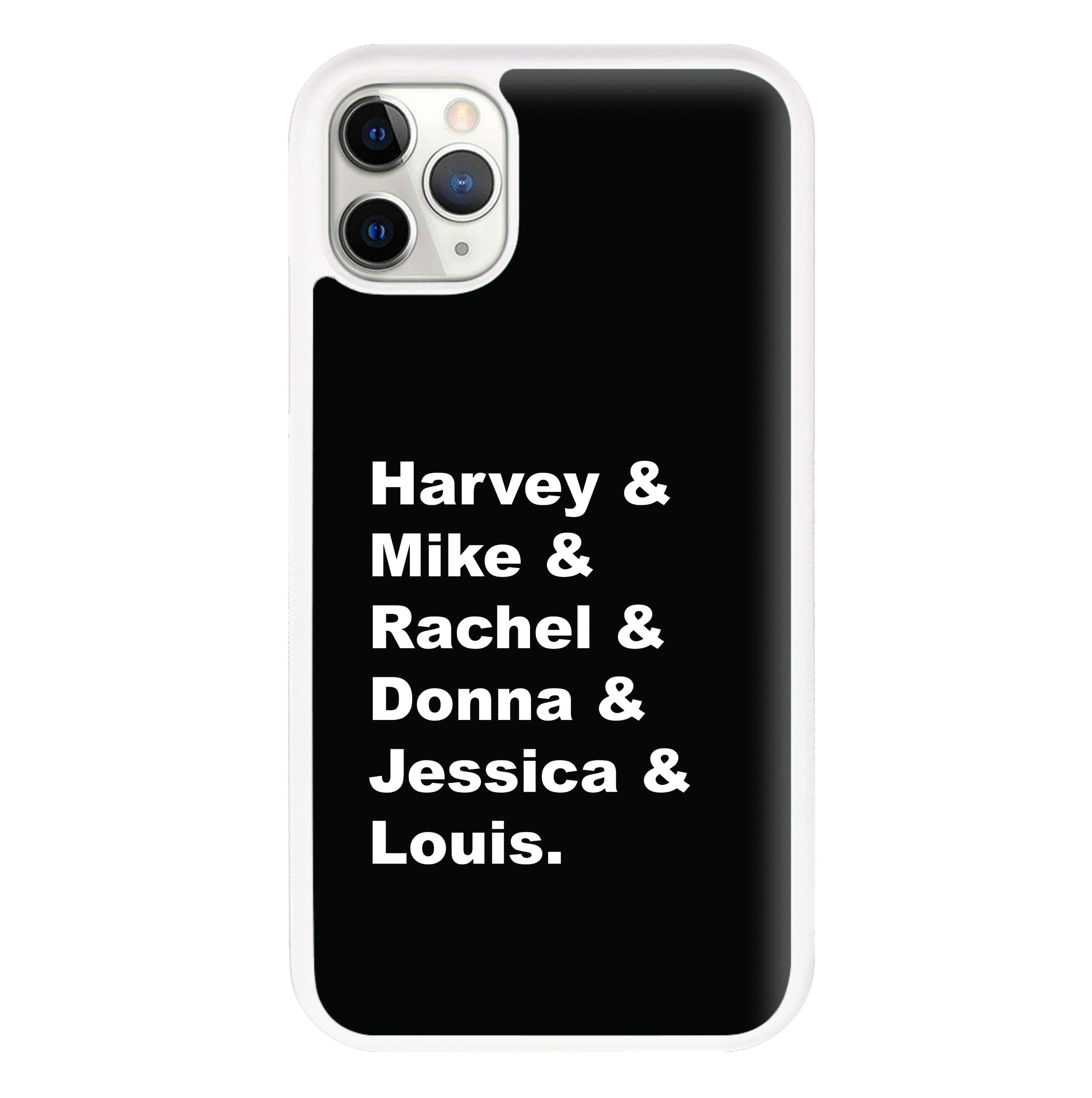 Character Names Phone Case