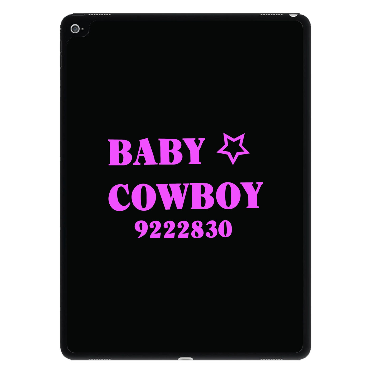 Baby Cowboy - Nessa Barrett iPad Case