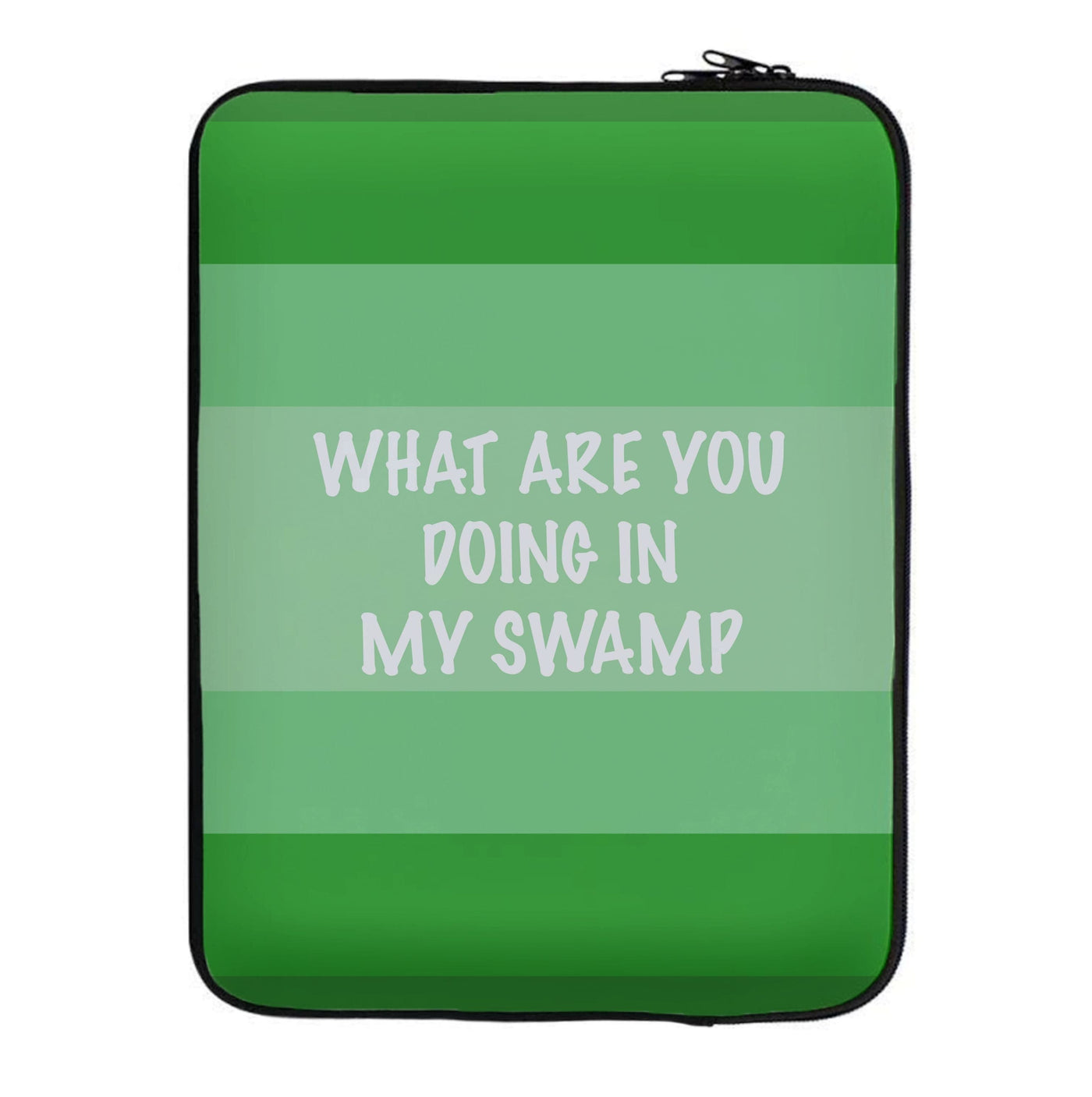 What Are You Doing In My Swamp - Shrek Laptop Sleeve
