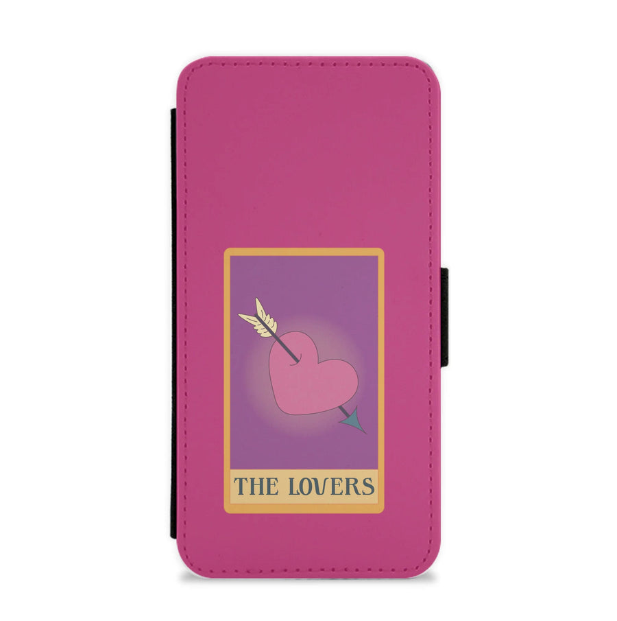 The Lovers - Tarot Cards Flip / Wallet Phone Case