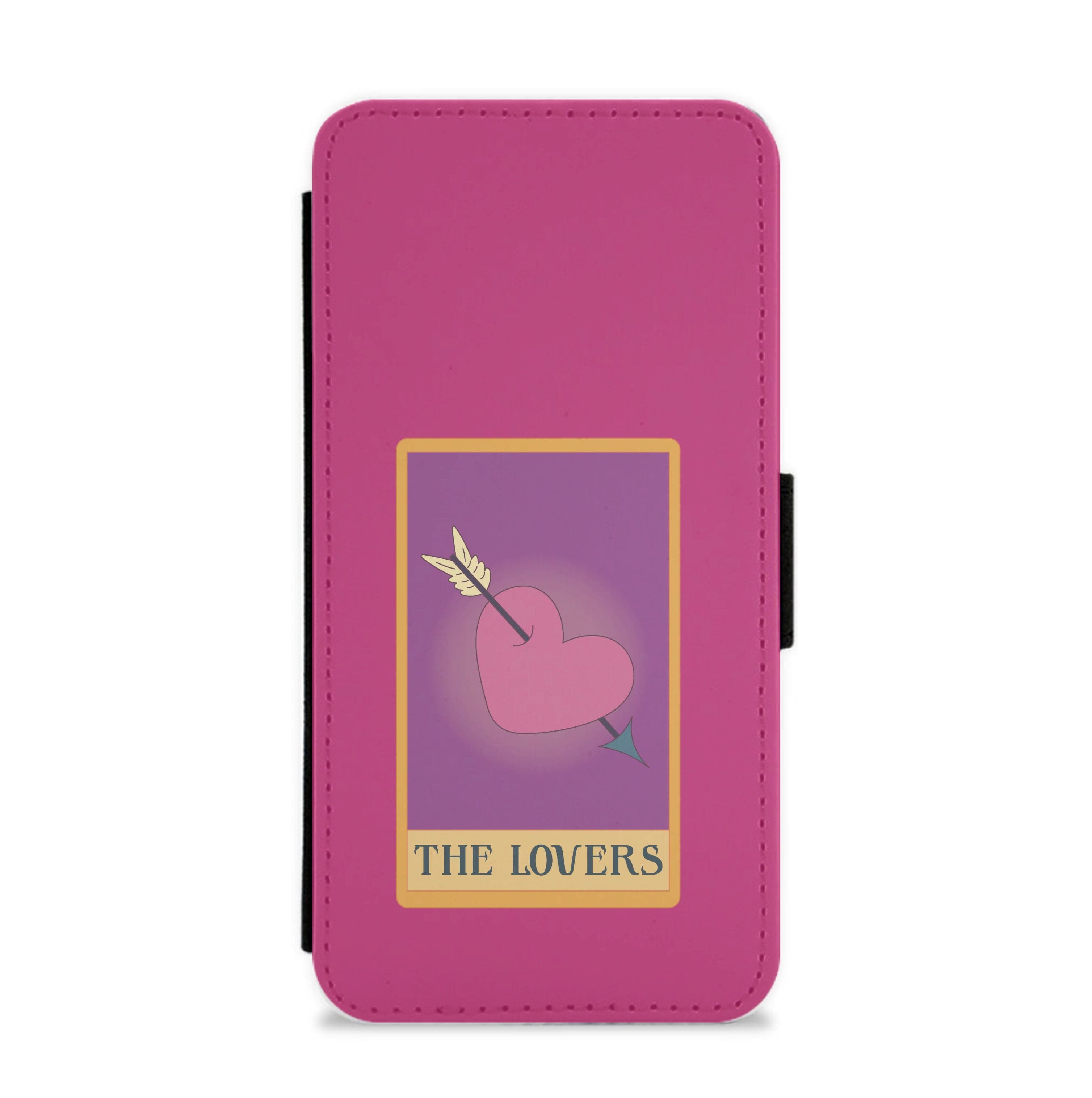 The Lovers - Tarot Cards Flip / Wallet Phone Case