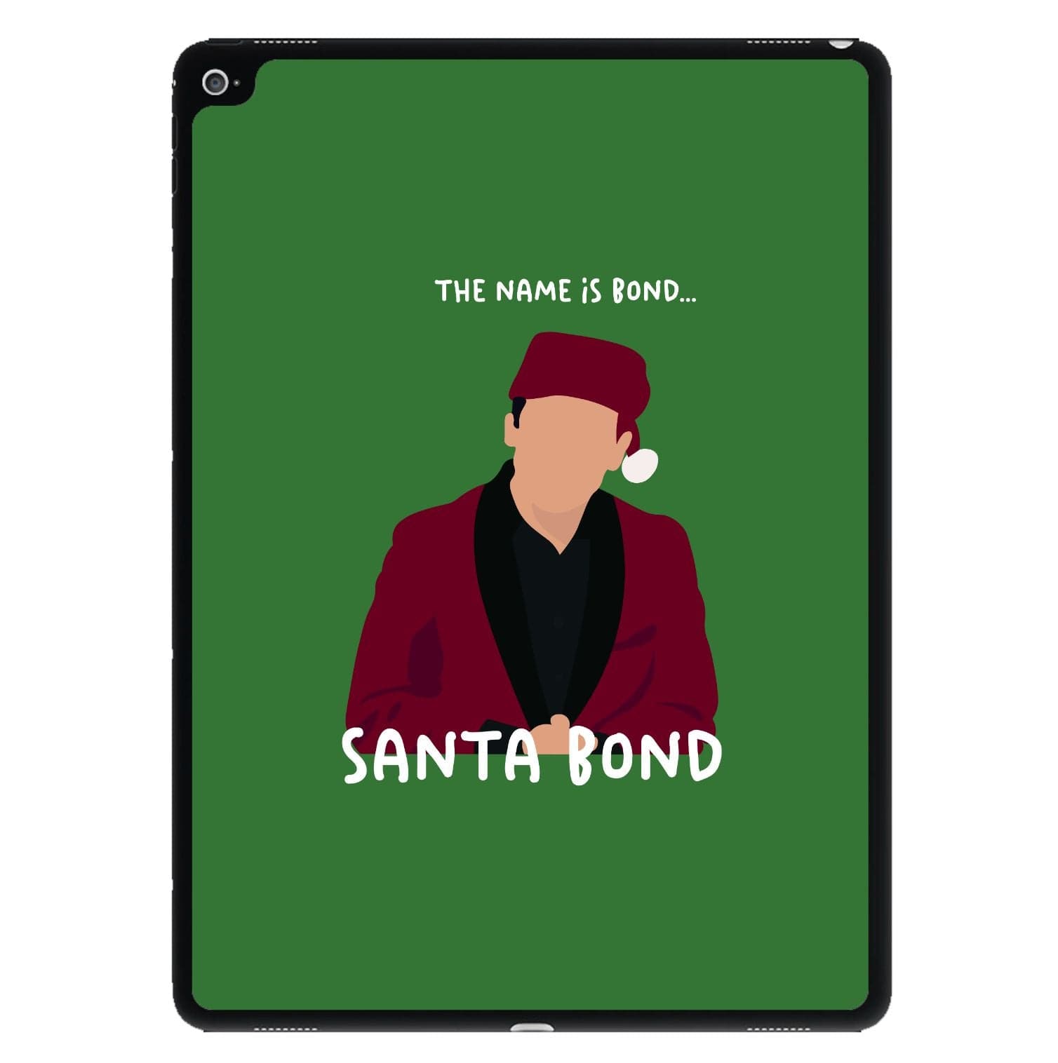 Santa Bond iPad Case