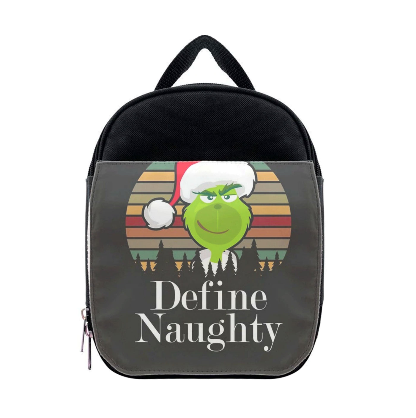 Define Naughty - Christmas Grinch Lunchbox